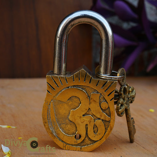 Brass Ganesha Door Lock