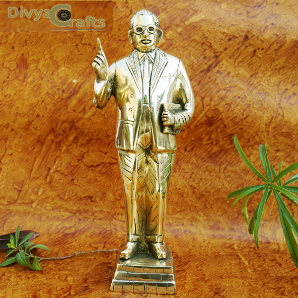 BRASS BHIMRAO AMBEDKAR STATUE(13")