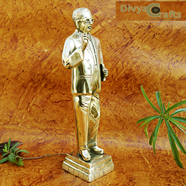 BRASS BHIMRAO AMBEDKAR STATUE(13")