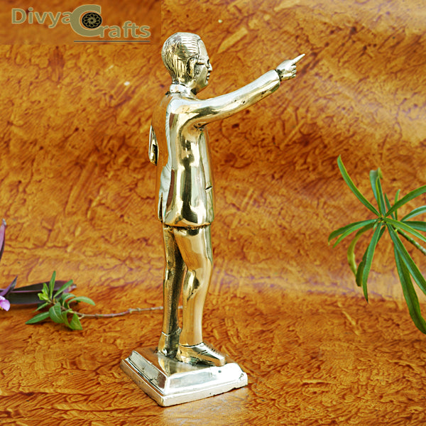 BRASS BHIMRAO AMBEDKAR STATUE(11")