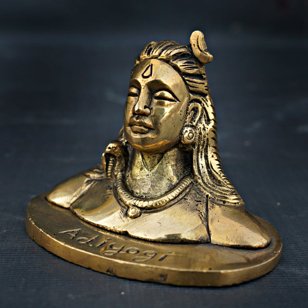 Brass Adiyogi Statue