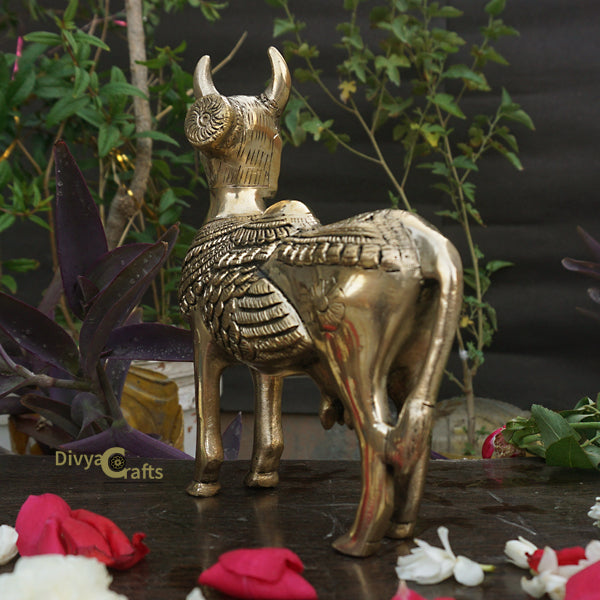 Brass Kamdhenu - The Sacred Cow(7.5")
