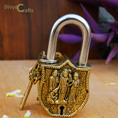 Brass Ram Darbar Door Lock