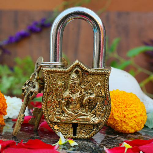 Brass Shiva Door Lock